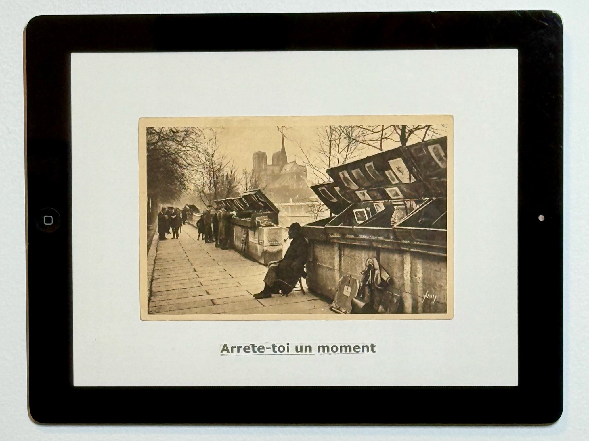 Inspiratio, L'arrêt, 24x18 cm, 2024